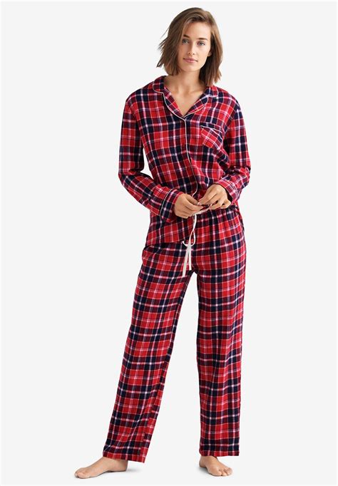 plaid pajamas